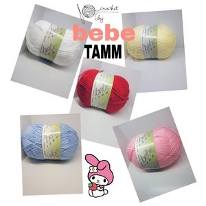 (5 Pack) NEW BABY TAMM Yarn lassic of classics and